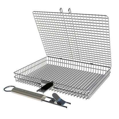 KABOB KING™ - Grilling Baskets with Detachable Handle